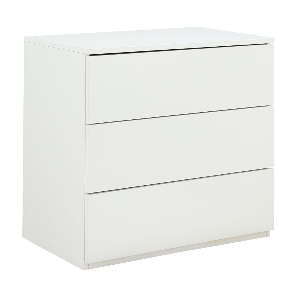 ตู้ 3 ลิ้นชัก รุ่นแมกซี่ ขนาด 80 ซม. - สีขาว