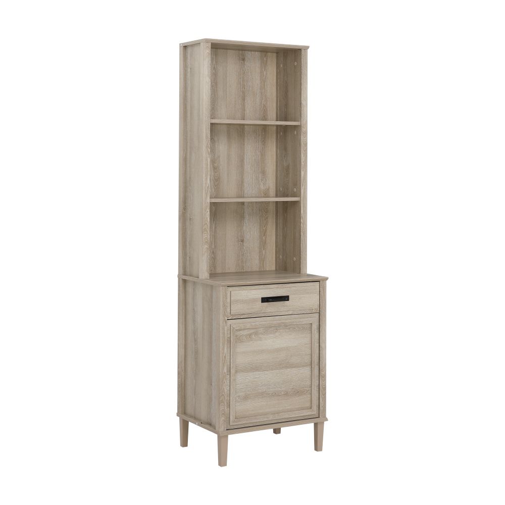 ตู้สูง รุ่นพรอว็องส์ ขนาด 60 x 45 x 200 ซม. - สีซิลเวอร์แอช