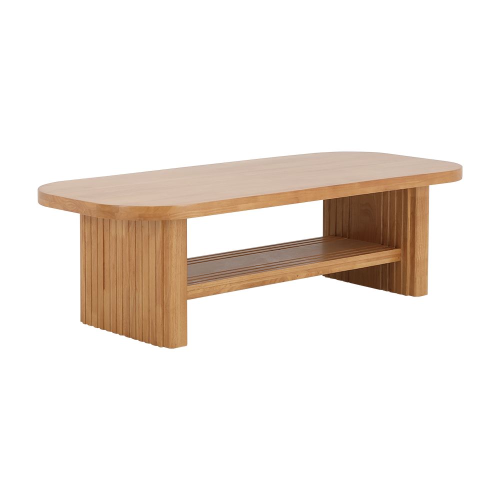 โต๊ะกลาง รุ่นบริกซ์ ขนาด 140 ซม. - สีธรรมชาติ