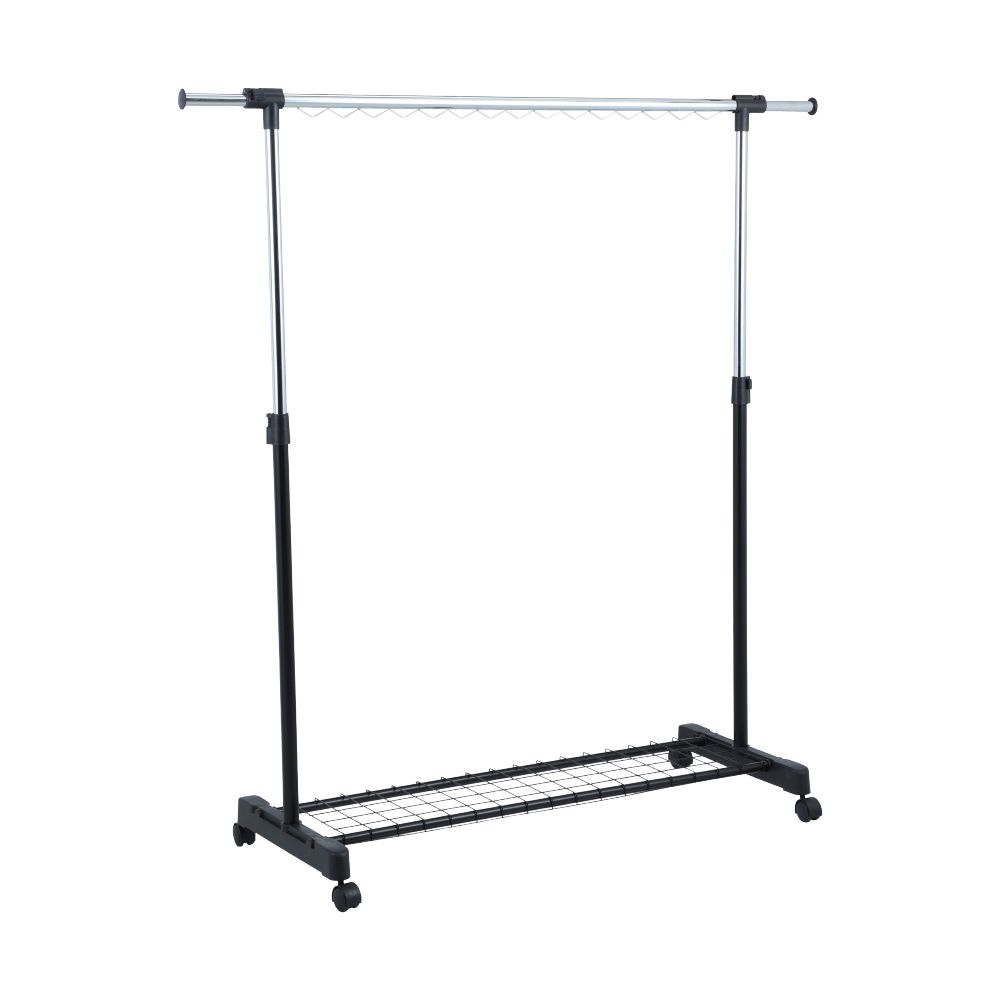 ราวตากผ้าบาร์เดี่ยว รุ่น เรฟ ขนาด 170 ซม. - สีดำ