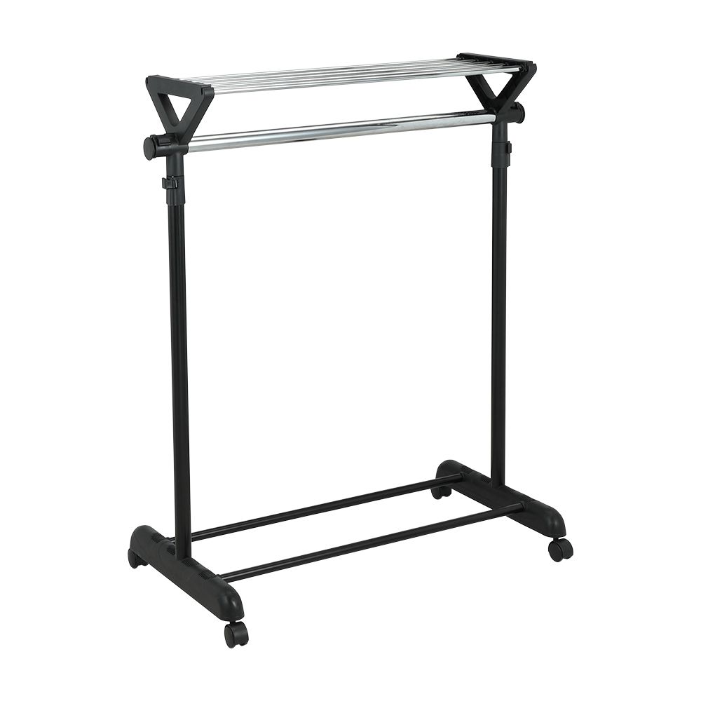 ราวแขวนผ้าบาร์คู่ รุ่นเจน - สีดำ