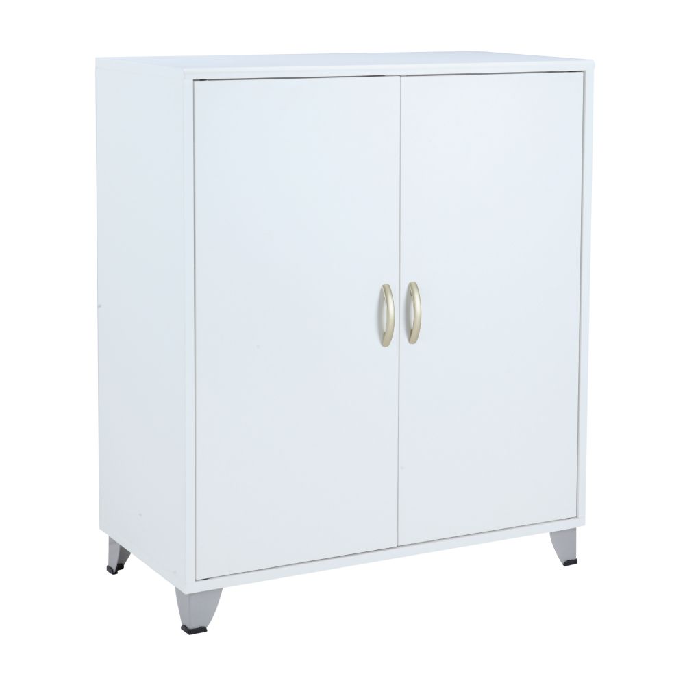 Homehuk ตู้บานเปิด รุ่น NB วันเวร์-บี - สีขาว