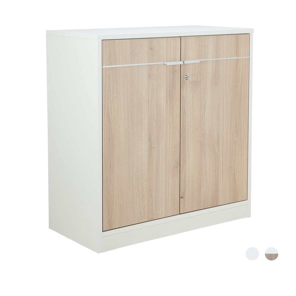 ตู้เตี้ย 2 บานประตู รุ่นเวคตร้า ขนาด 80 ซม.