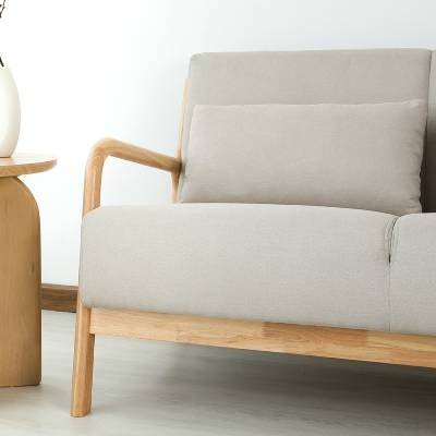 AOMORI Fabric 3 Seat Sofa