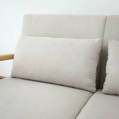 AOMORI Fabric 3 Seat Sofa