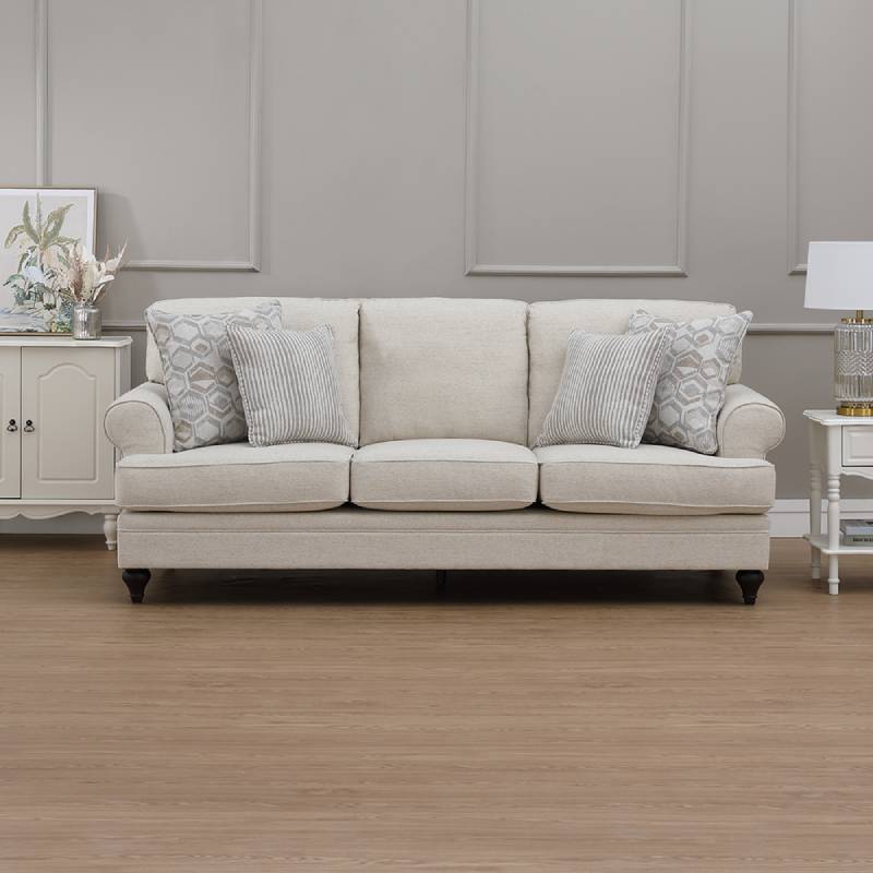 CASTLETON Fabric 3 Seat Sofa