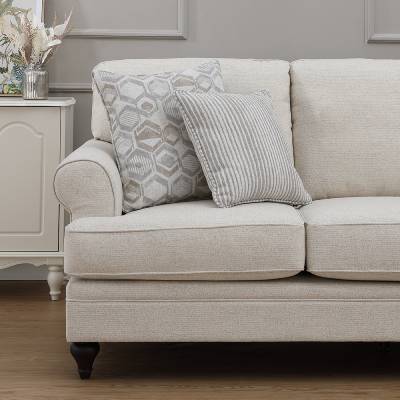 CASTLETON Fabric 3 Seat Sofa