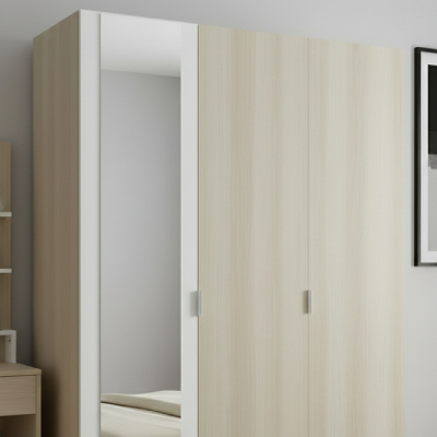 CHAMP 3 Doors Wardrobe with Mirror