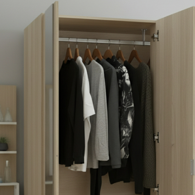 CHAMP 3 Doors Wardrobe with Mirror