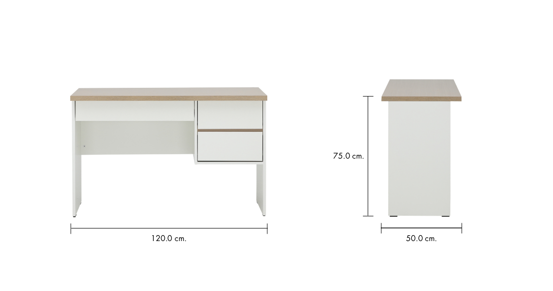 MINIO Working Table with 3 Drawers